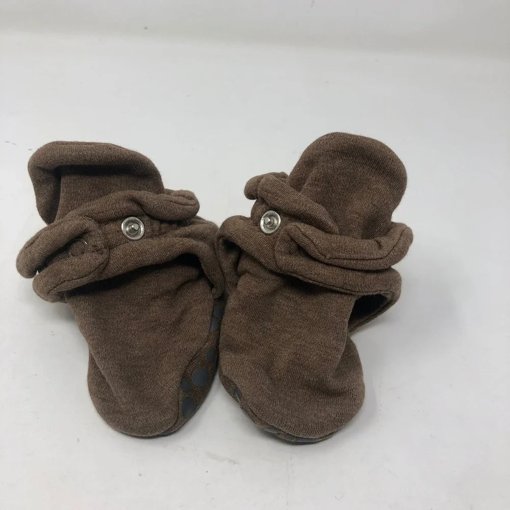 Zutano Bootie Bundle Unisex 12M 18M Baby Multi Color Fleece Organic Cotton Snaps